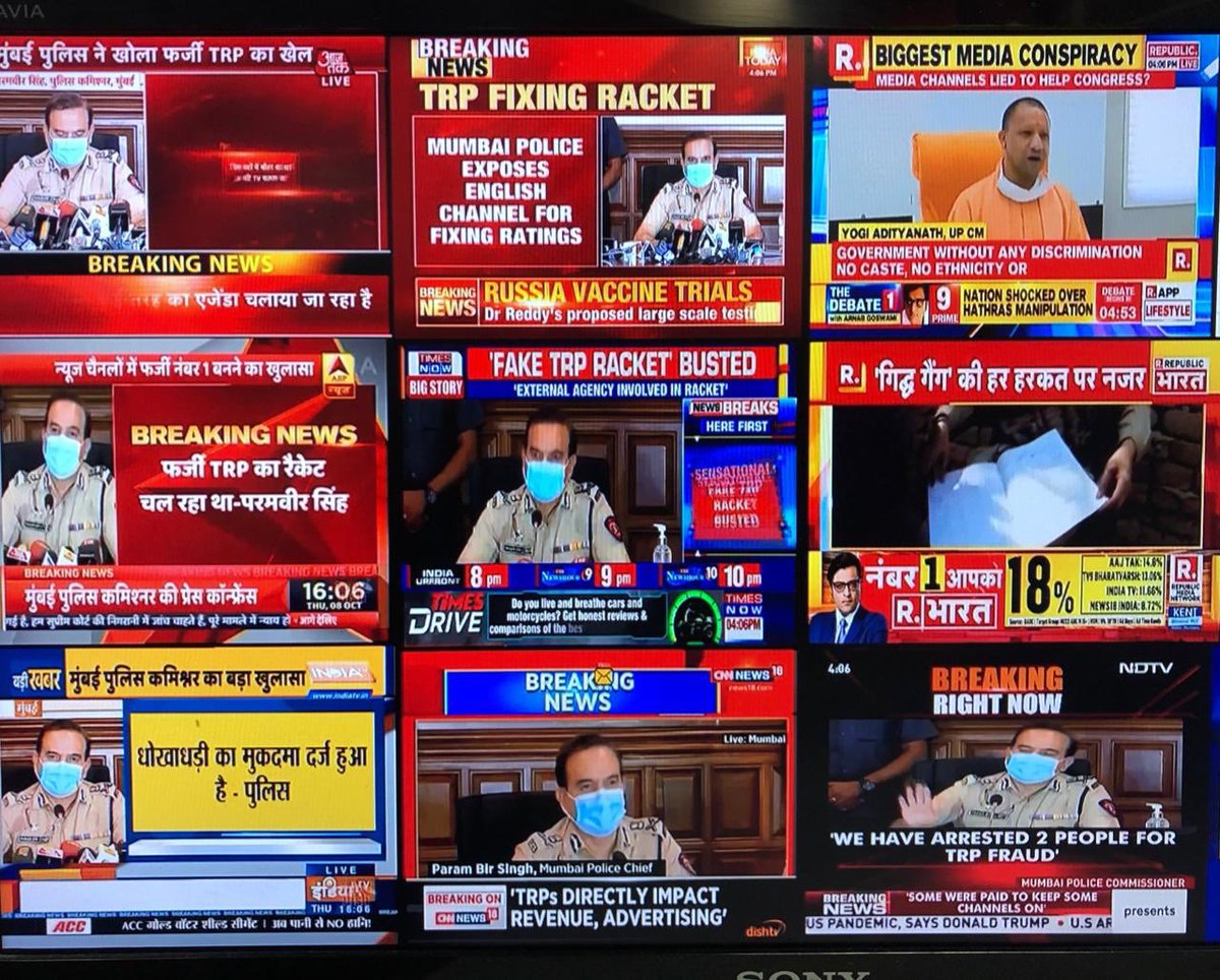 Every news channel but one cut to the Mumbai police commissioner’s press conference. ‘Chor’ ki dadhi mein tinka?