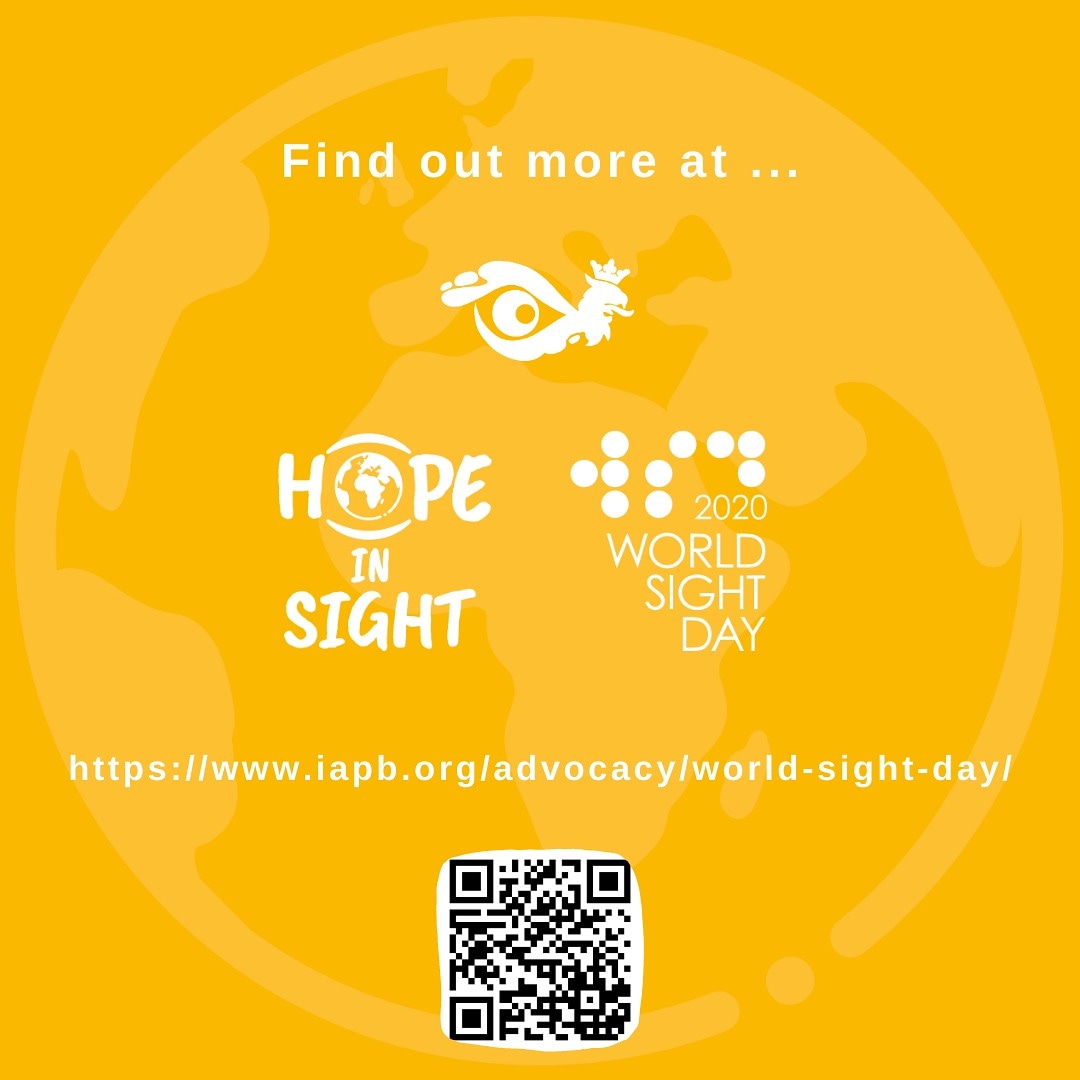 ICSMOphth's tweet image. Love your eyes, love your future!

#HopeInSight #WorldSightDay2020