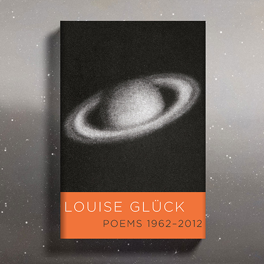 Glück's retrospective collection "Poems 1962-2012" features a grainy, ghostly black and white mezzotint of the planet Saturn by the Latvian-American artist Vija Celmins.She has a Saturn-Venus conjunction in Gemini co-present with Uranus.