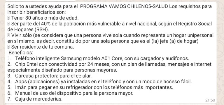 benbarahona's tweet photo. Los engañaron con el Show de Don Francisco,  una vez más cayeron en las jugarretas de los empresarios

requisitos para recibir lo recaudado limitan enormemente a la poblacion objetivo

beneficios son una caja de mercaderia más un celular que no sirve de mucho (negocio de Entel) https://t.co/AcvrJgyLQJ