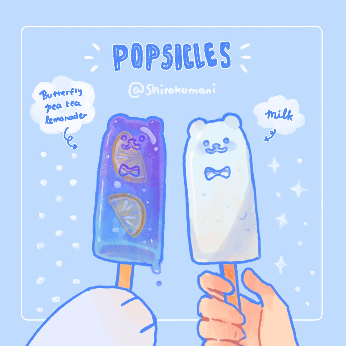#octobear day 7: popsicles! 