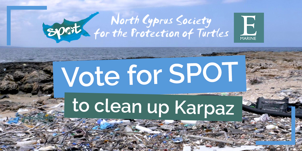 Vote here for the Clean Cyprus Campaign: outdoorconservation.eu/project-voting… SPOT reached the final round for an EOCA funded project for Exeter Marine student Ceren Barlas to lead a team of young campers to clean up North Karpaz. The final selection has been put to a public vote. VOTE NOW!