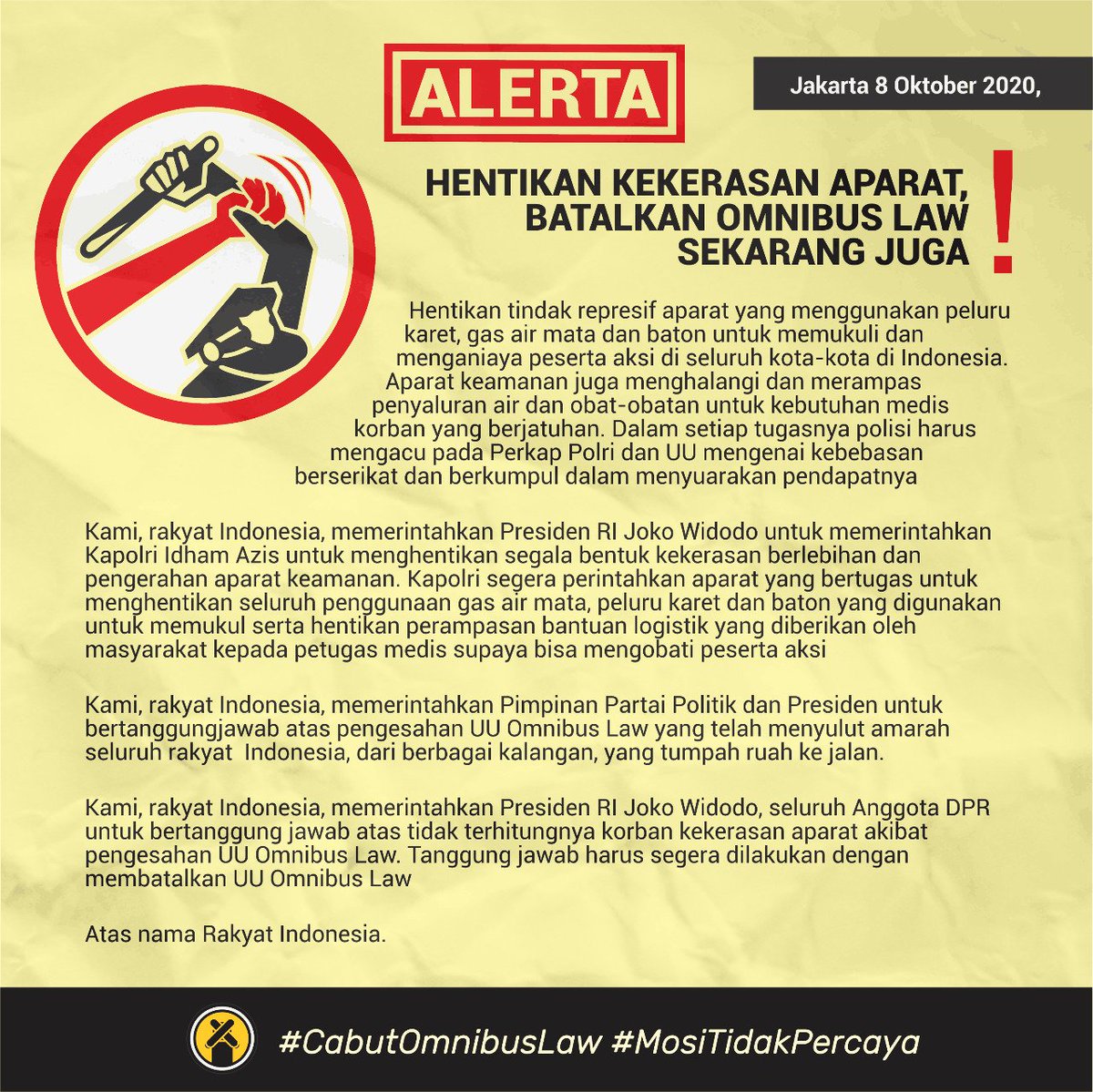 JKT Tolak Reklamasi! tweet media