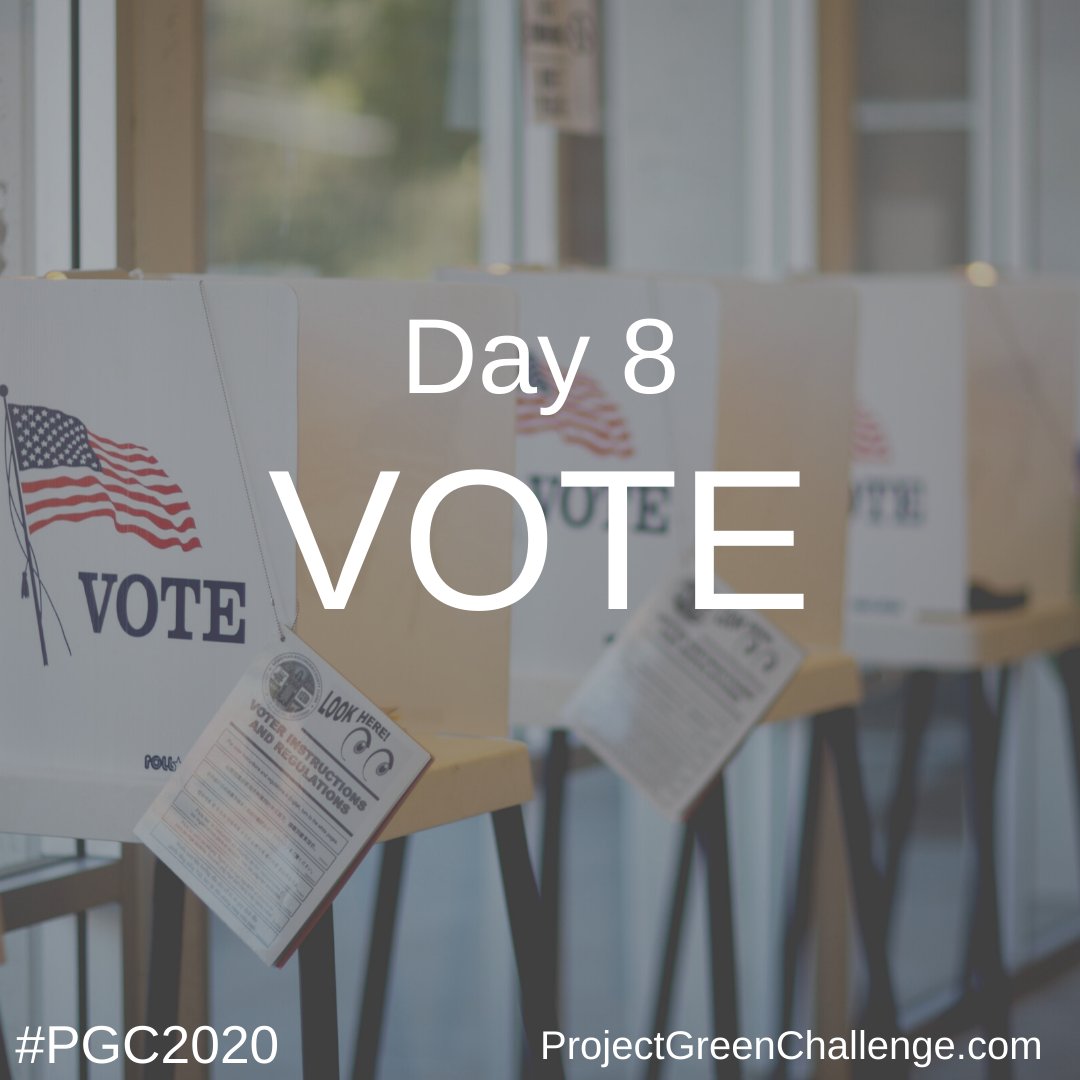 TurningGreenOrg's tweet image. Welcome to Day 8 of #ProjectGreenChallenge! We&apos;re thrilled to partner with @DrBronner and @voteplus10 to explore today&apos;s theme and why, now more than ever, it&apos;s critical to VOTE. Your vote is your POWER to effect change so don&apos;t be afraid to use it. Are you #VoteReady?