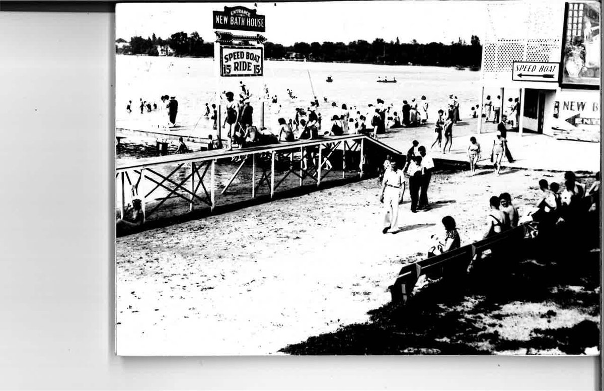 This week our participants from PARKS and RECess have been having fun at Pavilion Shore Park.  Before it was the park it is today, it was once an Amusement Park!  Check out this photo and imagine what it was like back then.  #ThrowbackThursday #iamnovi