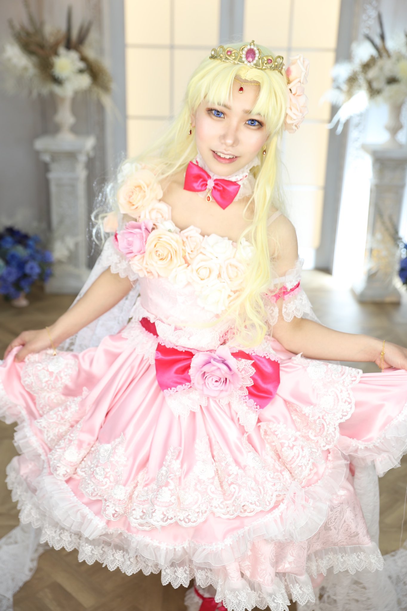 お待たせ ある日 お姫様になってしまった件について コスプレ 衣装 ある姫 アタナシア コスプレ Hlt No