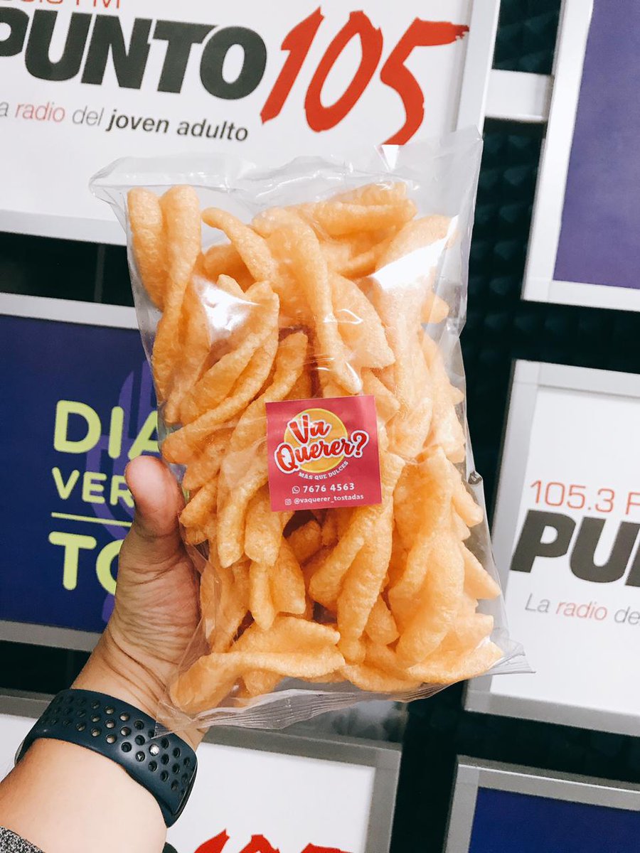 dianavytony's tweet image. 😃 ¿Va querer? 🤤

Gracias a los buenos amigos de #VaQuerer que nos enviaron estas ricas tostadas de plátano, yuca, chicharras y más. 😉

Puedes pedir por unidad o mayoreo al 📲 7676-4563