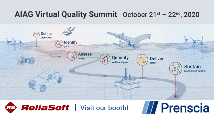 ReliaSoft's tweet image. Visit HBM Prenscia's booth at the AIAG Virtual Quality Summit to learn how we can help you identify critical components, failure modes &amp;amp; the most effective ways to improve system performance through design improvements &amp;amp; maintenance planning. Learn more: ow.ly/rDQG50BMzsx