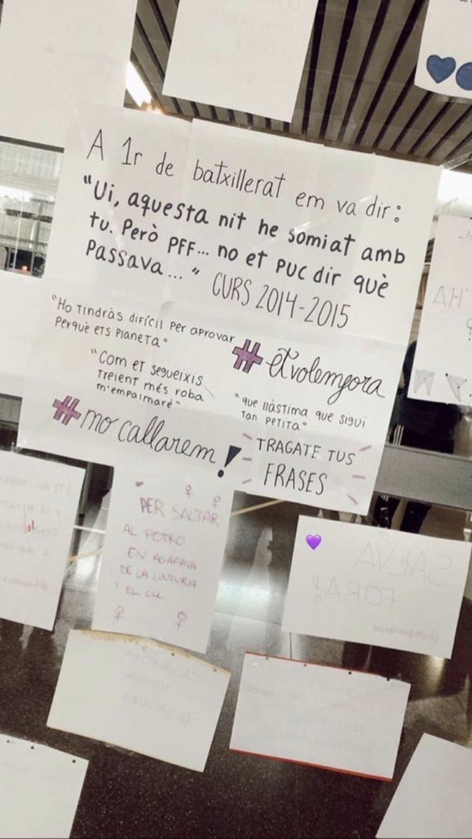 martaacordoba's tweet photo. Si us plau mireu i compartiu aquest perfil d’instagram on les alumnes de l’INS Castellar expliquen l’assetjament que han rebut per part d’un professor. Avui han convocat una vaga i s’han organitzat per demanar que el facin fora però la direcció de l’institut el defensa. https://t.co/V0Mtv7zdr6