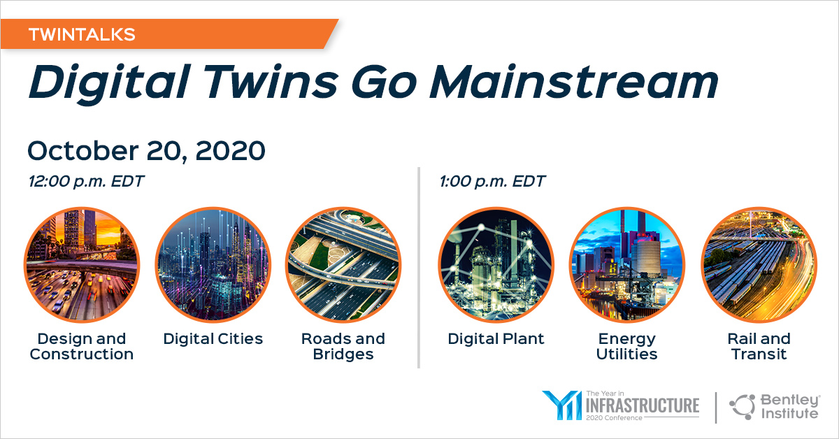#Digitaltwins are going mainstream. Join us during #YII2020 to participate in our TwinTalks series premiere. Register now: bit.ly/2CW7C0X