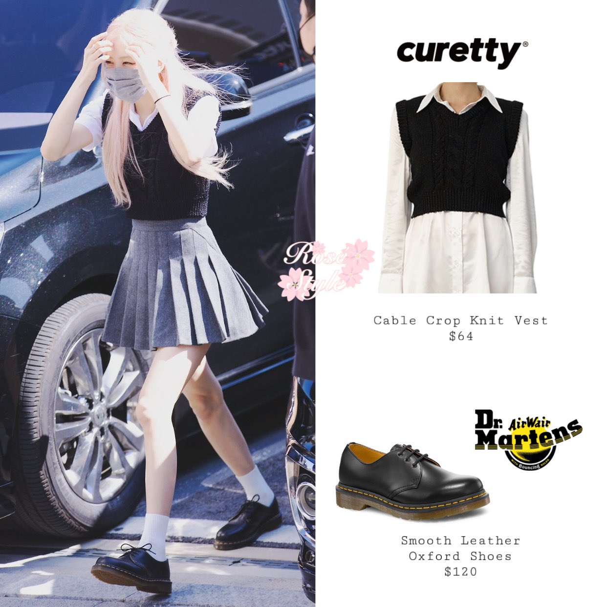 Top 119+ imagen blackpink rose dr martens - es.thptnvk.edu.vn