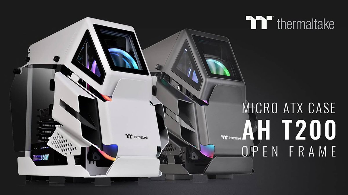 OSG_VideoGames's tweet photo. The Thermaltake AH T200 Micro ATX Case Is Here https://t.co/N3Hmqd2hEh #osgamers #thermaltake #aht200 #microatx https://t.co/YIibkXq13V