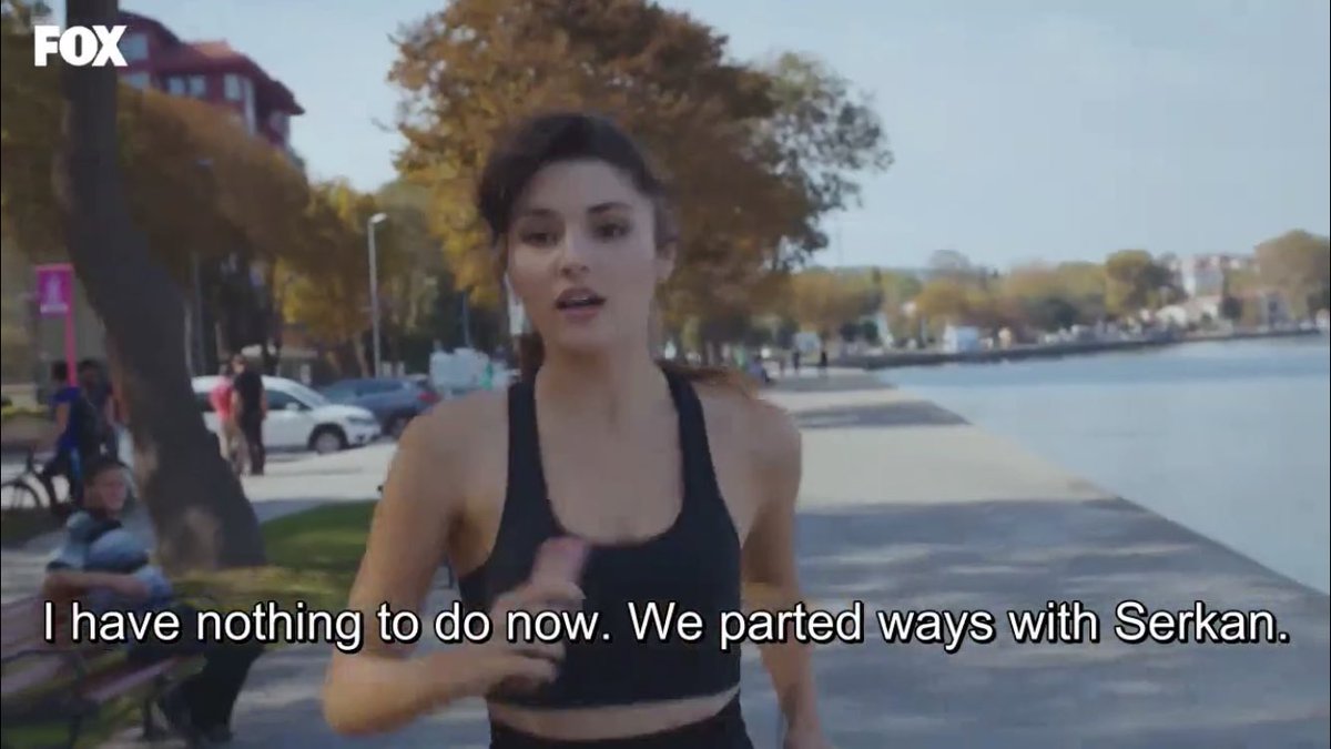 eda exercising to relieve stress??? SERKAN’S IMPACT   #SenÇalKapımı