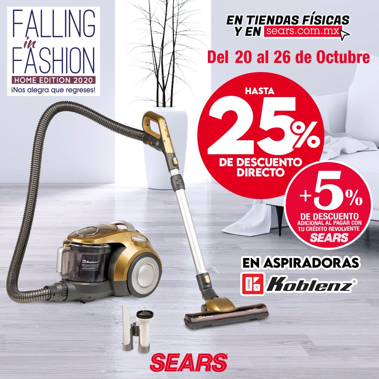 módulo tinción fantasma Sears México al Twitter: "¡No dejes pasar esta súper promoción que tenemos en aspiradoras #Koblenz! 💥 Da clic aquí 👉https://t.co/w8Y6b9mG2f Vigencia del 20 al 26 de octubre del 2020. *Consulta las bases módulo tinción fantasma Sears México al Twitter: "¡No dejes pasar esta súper promoción que tenemos en aspiradoras #Koblenz! 💥 Da clic aquí 👉https://t.co/w8Y6b9mG2f Vigencia del 20 al 26 de octubre del 2020. *Consulta las bases