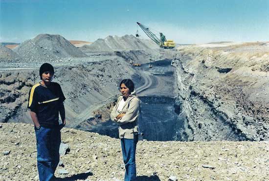 Dinetah hosting the Black Mesa Coal Mine & coal slurry to 4 Corners Generating Station.