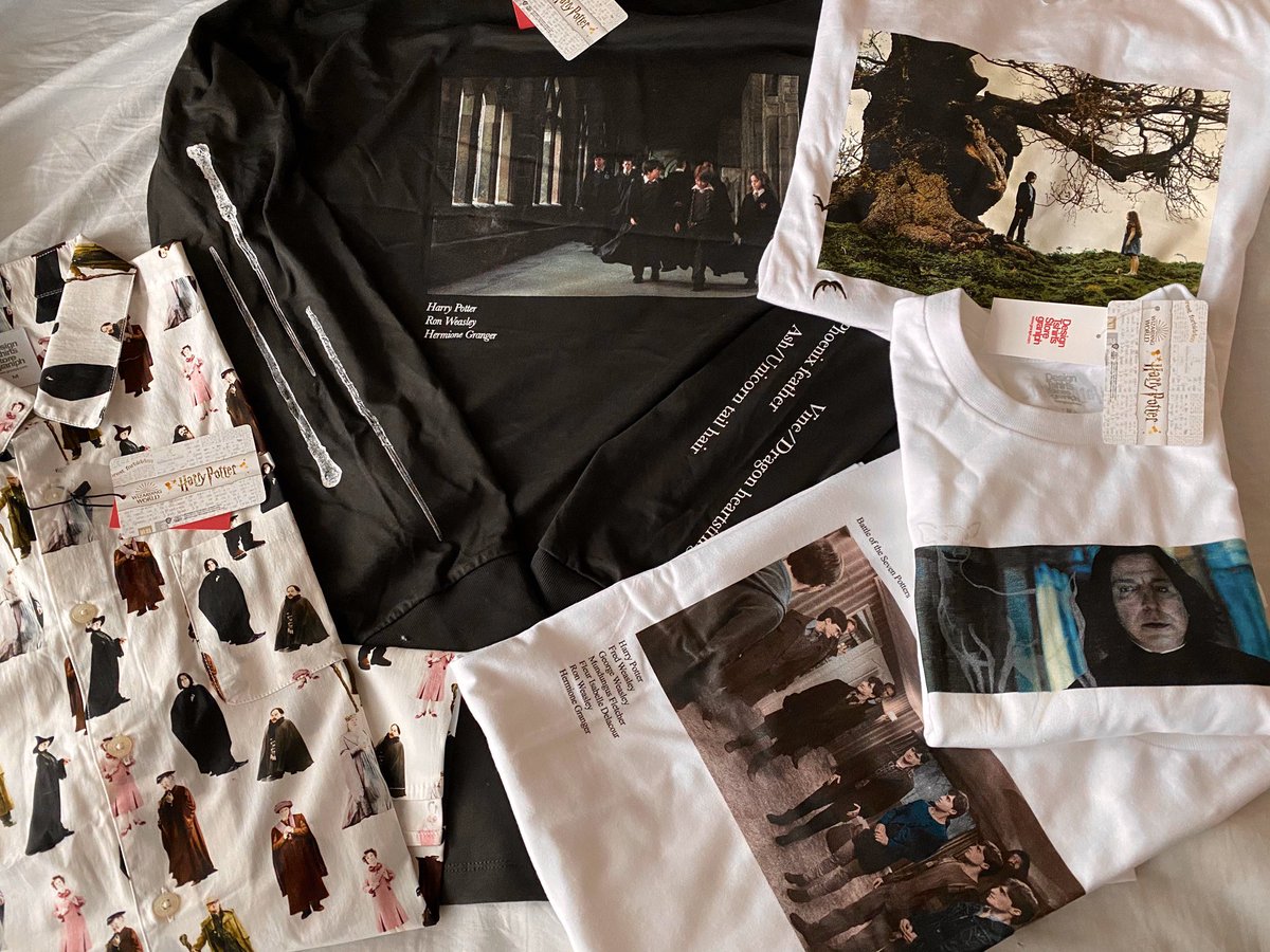 𝕂𝕊𝕋 カスト Na Twitteru グラニフ ハリー ポッター コラボ服が届きました 3人の杖の素材が記載された長袖シャツ ホグワーツ教職員襟シャツ 7人のハリーtシャツ スネイプと守護霊tシャツ スネイプ リリーtシャツ T Co R3qjxd9bih