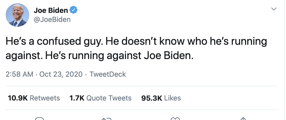 5- Kamala Harris (13K retweets, 54K likes)6- Daniel Dale (14K retweets, 58K likes)7- Charlie Kirk (13K retweets, 17K likes)8- Joe Biden (12K retweets, 96K likes) #Debates2020  
