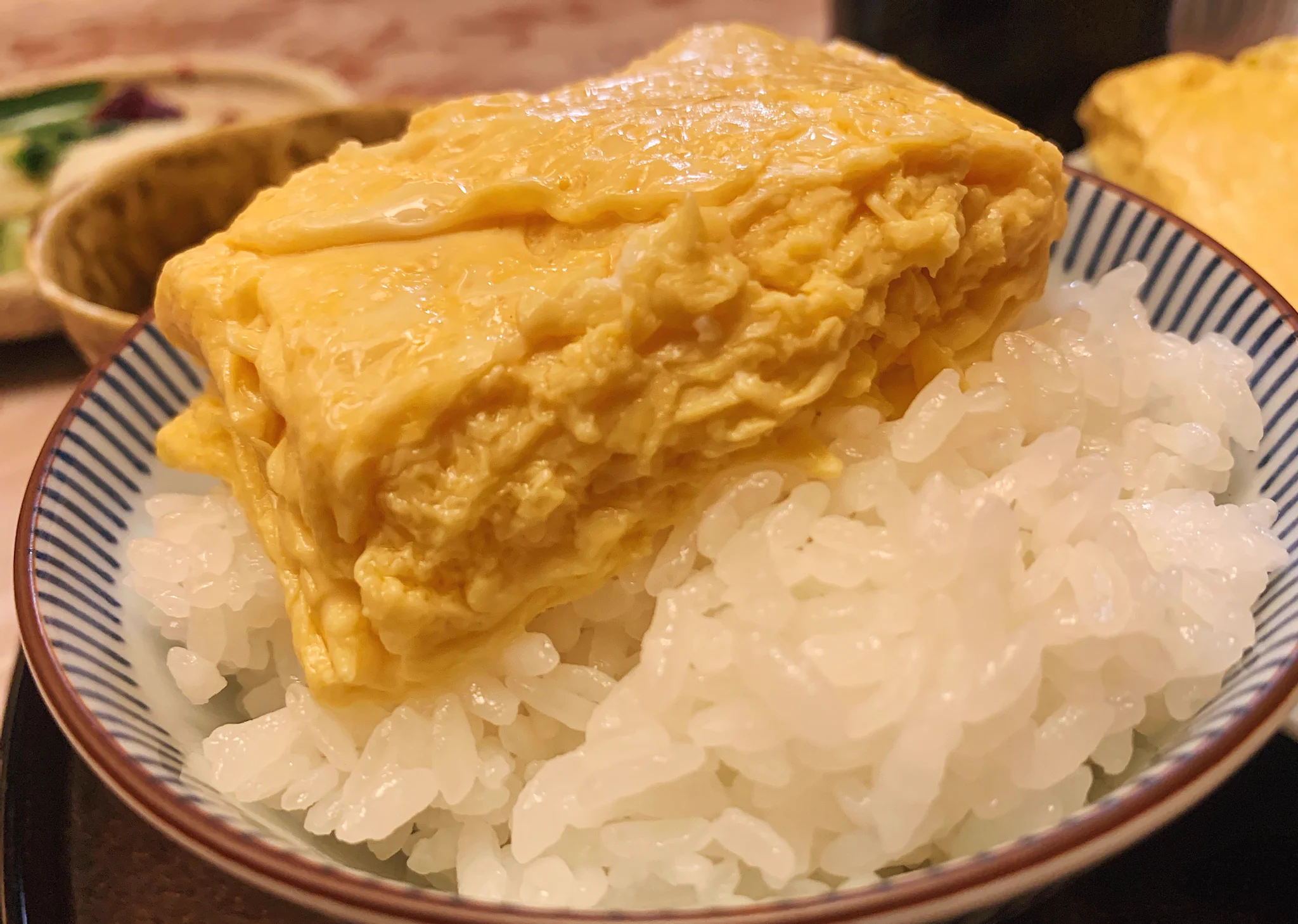 「卵焼き定食」シンプルなだけに定食屋にとっては勝負めし！！