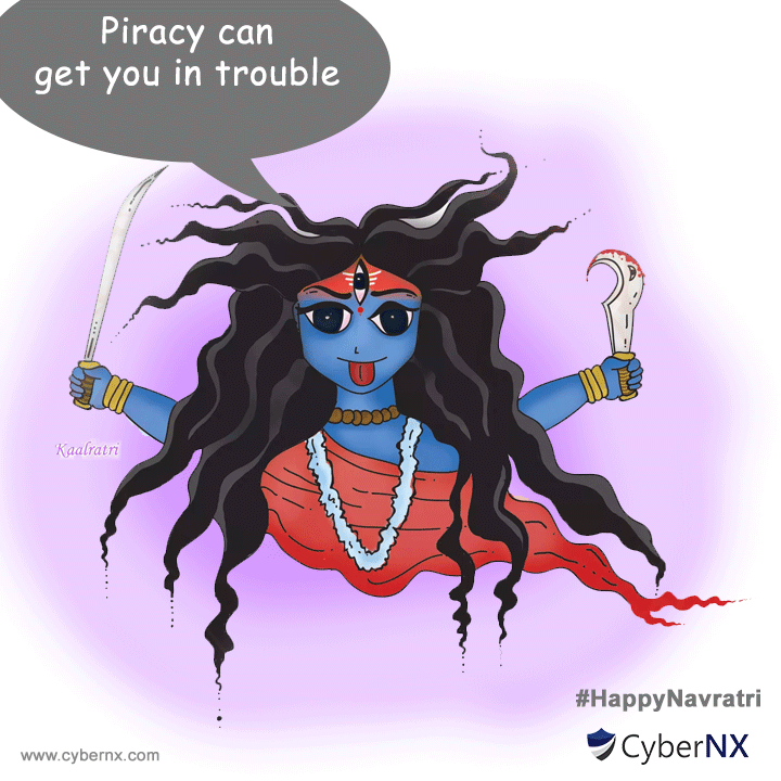 CyberNX_Tech's tweet photo. #CyberAwareness: Do not use #piratedsoftware, it can get you in big trouble and can cause #datasecurity. To view more images click - https://t.co/9tNfeG7ovR
#Piracy #cybersecurity #9days9tips #securitytips #CyberNX #cyberthreat #cyberattacks #kalratri #D7 #cyberawarenessmonth https://t.co/1Be23ZejnC