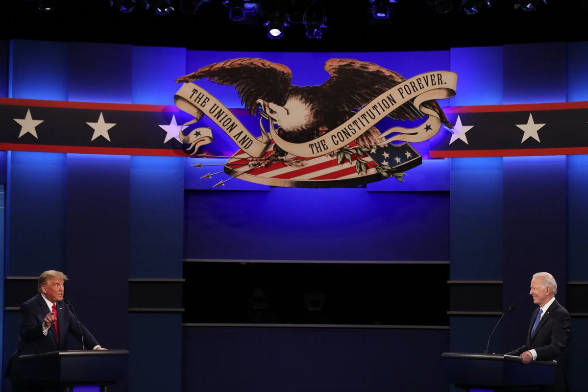 Biden and Trump Leave Voters With a Choice

With less than two weeks until Election Day, President Trump and former Vice President Joseph R. Biden Jr. laid out starkly different visions of America as they met on the debate stage for the last time. #Debates2020 #debate #debates