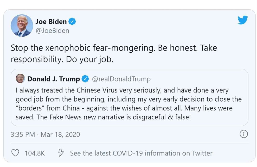 prayingmedic's tweet photo. Joe Biden said this never happened. https://t.co/BhGtLui0H8