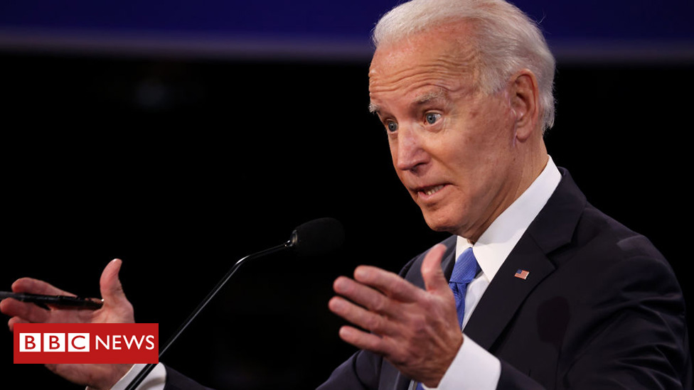 Joe Biden said "coronavirus spikes are in red states"In the last week the most cases per head have been in Dakotas (Republican governors), Montana and Wisconsin (Democrat governors)Cases have risen in states run by both #BBCRealityCheck  #Debates2020    http://bbc.in/2HnpXcd 