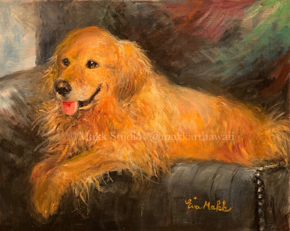 makkart's tweet photo. Adorable does not describe this cute puppy! Don't you just want to give him a big hug? Retrievers are known for their sweet disposition. Who wouldn't trust Simon? I think he is actually smiling! Order a canvas giclee or metal print. https://t.co/w6Xh0tZS1V https://t.co/C90UqWR5yw