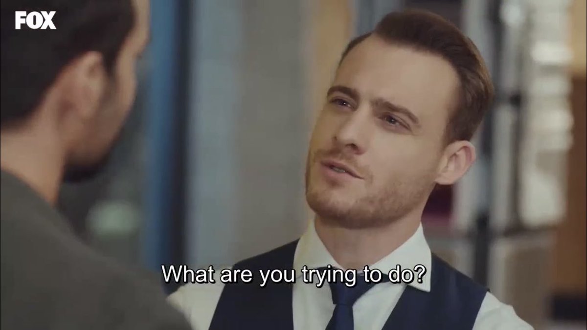 by “you are hurting eda” he means that efe is hurting him ‘cause it’s gonna be hard to have eda around and not be able to call her into his office just to say that she’s his moon and stars and the air that he breathes i know it   #SenÇalKapımı