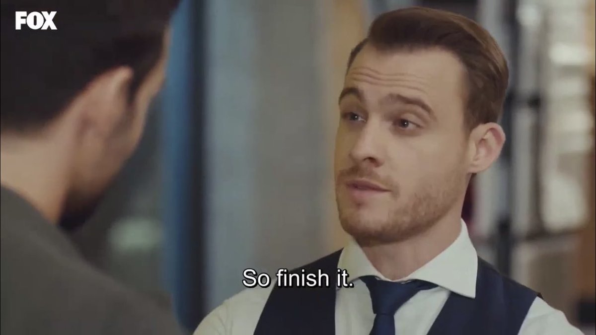 by “you are hurting eda” he means that efe is hurting him ‘cause it’s gonna be hard to have eda around and not be able to call her into his office just to say that she’s his moon and stars and the air that he breathes i know it  #SenÇalKapımı
