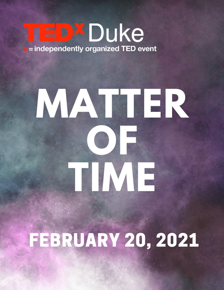 Announcing the theme of this year’s conference: Matter of Time!