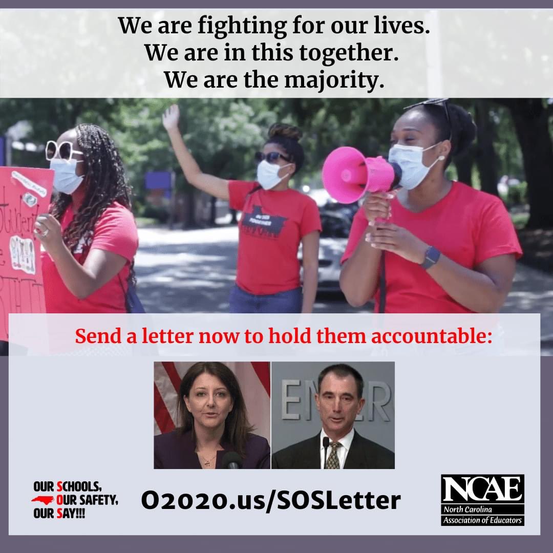 Many of us are currently working in unsafe conditions and are daily seized by the fear that we or someone we love may be lost to COVID-19. Many of us are faced with impending decisions that could disregard our right to a safe work environment.

o2020.us/SOSLetter