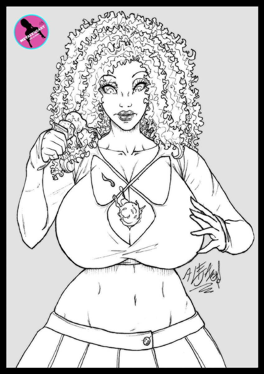Metalexsart's tweet photo. #inkstarters #midnaiblues #icecream #icecreamgirl #bigbootyproblems #brunette #curlyhair #mulata #morena #temptress #fitnesswoman #curls #sexybrunette #morenasexy #hugeboobs #morenasexy #hugebreast #bigboobs #bigbreasts #hugeboobs #hugetits https://t.co/ThXDCvAQDg