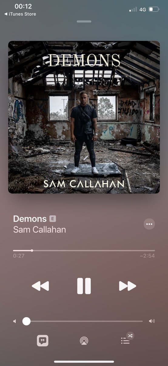 Georgie_bcfc's tweet photo. Love this song #Demons @CallahanMusic_ amazing song 🎶🎶🎶 #SamCallahanDemons https://t.co/LhqnB8JKc8