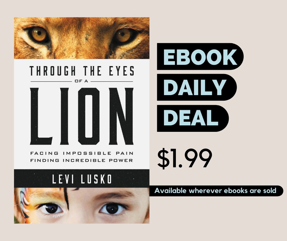Today only, get Through The Eyes Of A Lion ebook for only $1.99! Pastor <a href="/levilusko/">levi lusko</a> reminds us that what we do in life really does echo in eternity. You are destined for impact, and there's not a moment to lose.