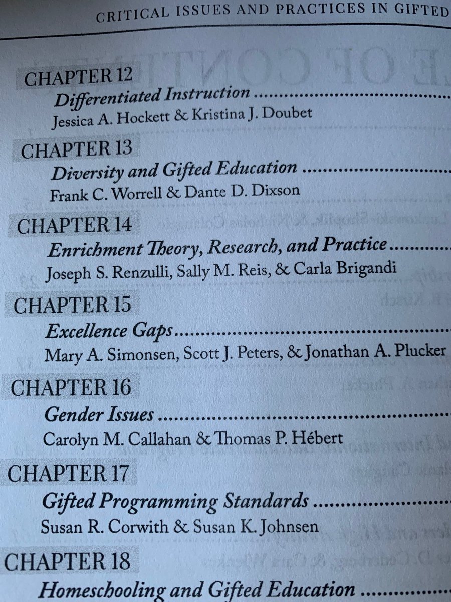 Carla Brigandi (@carlabrigandi) on Twitter photo Excited to be an author in the third edition of Critical Issues and Practices in Gifted Education. #Gifted <a href="/JonathanPlucker/">Jonathan Plucker</a> <a href="/JosephRenzulli/">Joseph Renzulli</a> <a href="/SallyReis/">Sally Reis Maciel</a> <a href="/CarolynCallahan/">Scarlet floret</a> #enrichment <a href="/prufrockpress/">Prufrock Press</a> <a href="/NAGCGIFTED/">NAGC</a> Excited to be an author in the third edition of Critical Issues and Practices in Gifted Education. #Gifted <a href="/JonathanPlucker/">Jonathan Plucker</a> <a href="/JosephRenzulli/">Joseph Renzulli</a> <a href="/SallyReis/">Sally Reis Maciel</a> <a href="/CarolynCallahan/">Scarlet floret</a> #enrichment <a href="/prufrockpress/">Prufrock Press</a> <a href="/NAGCGIFTED/">NAGC</a>