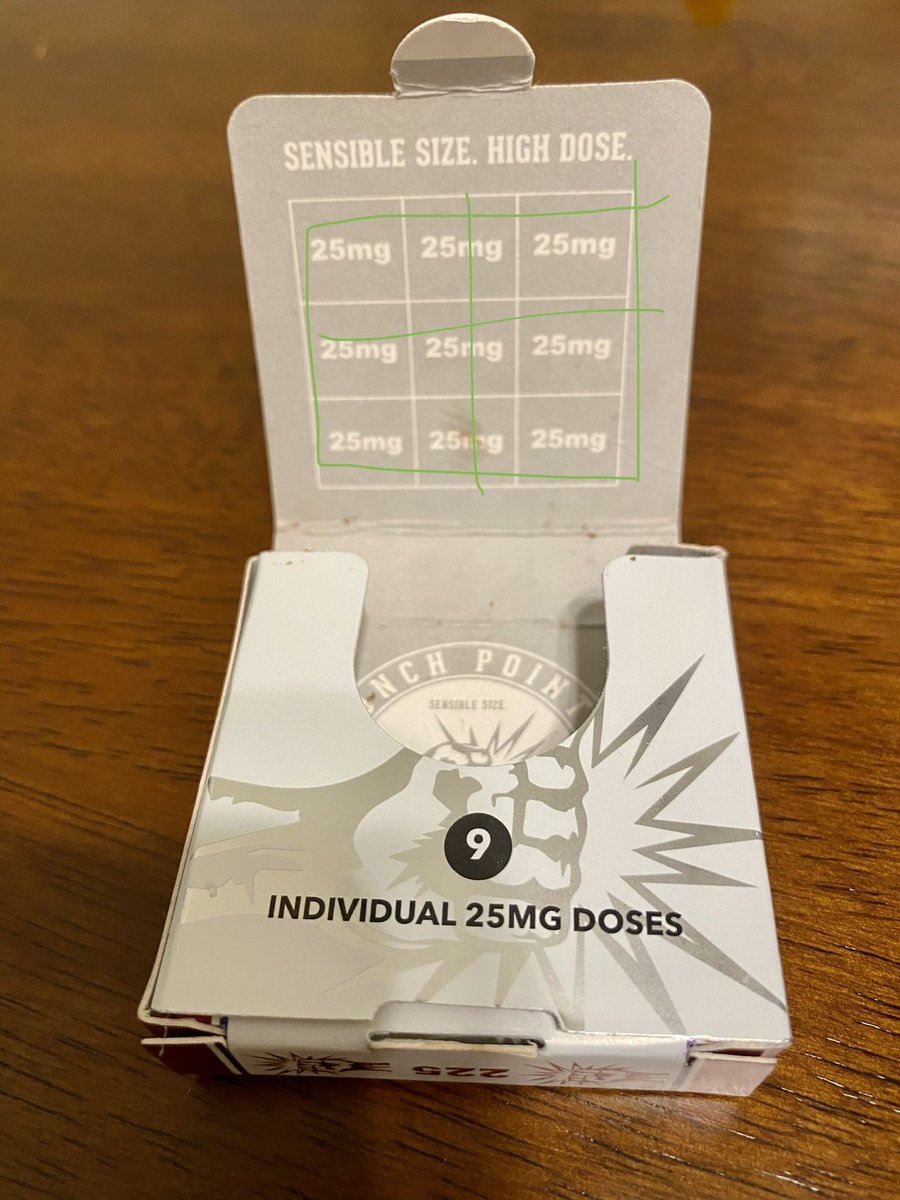 Before I toss out the box, I just want Twitter to know that 56.25mg is juuuuuust a bit too much. #edibles #readthelable https://t.co/G0fLGFtKrn
