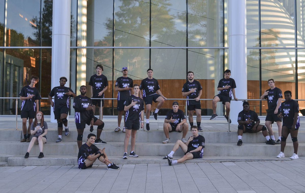 larrian23's tweet photo. You can hit on us, but you can’t score 🤪💥. #LJMVB #AxeEm https://t.co/INqPjKdIg8