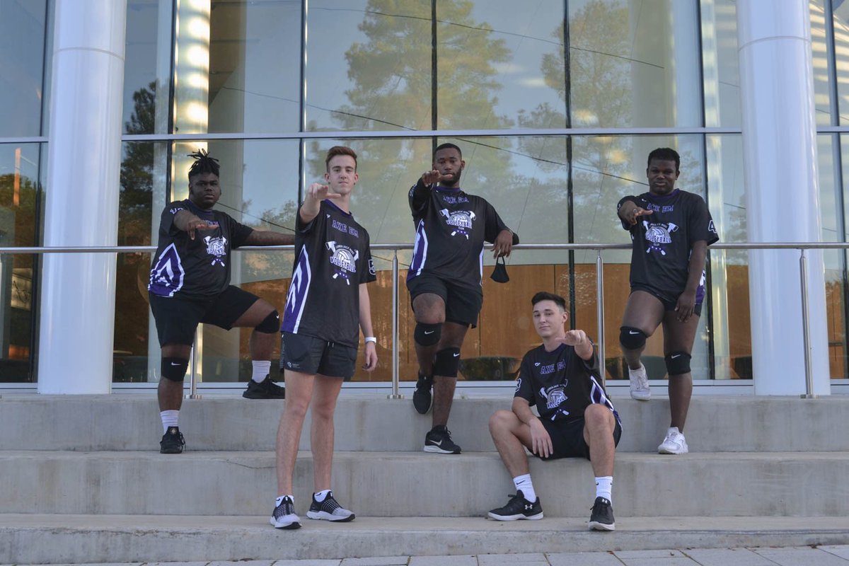 larrian23's tweet photo. You can hit on us, but you can’t score 🤪💥. #LJMVB #AxeEm https://t.co/INqPjKdIg8