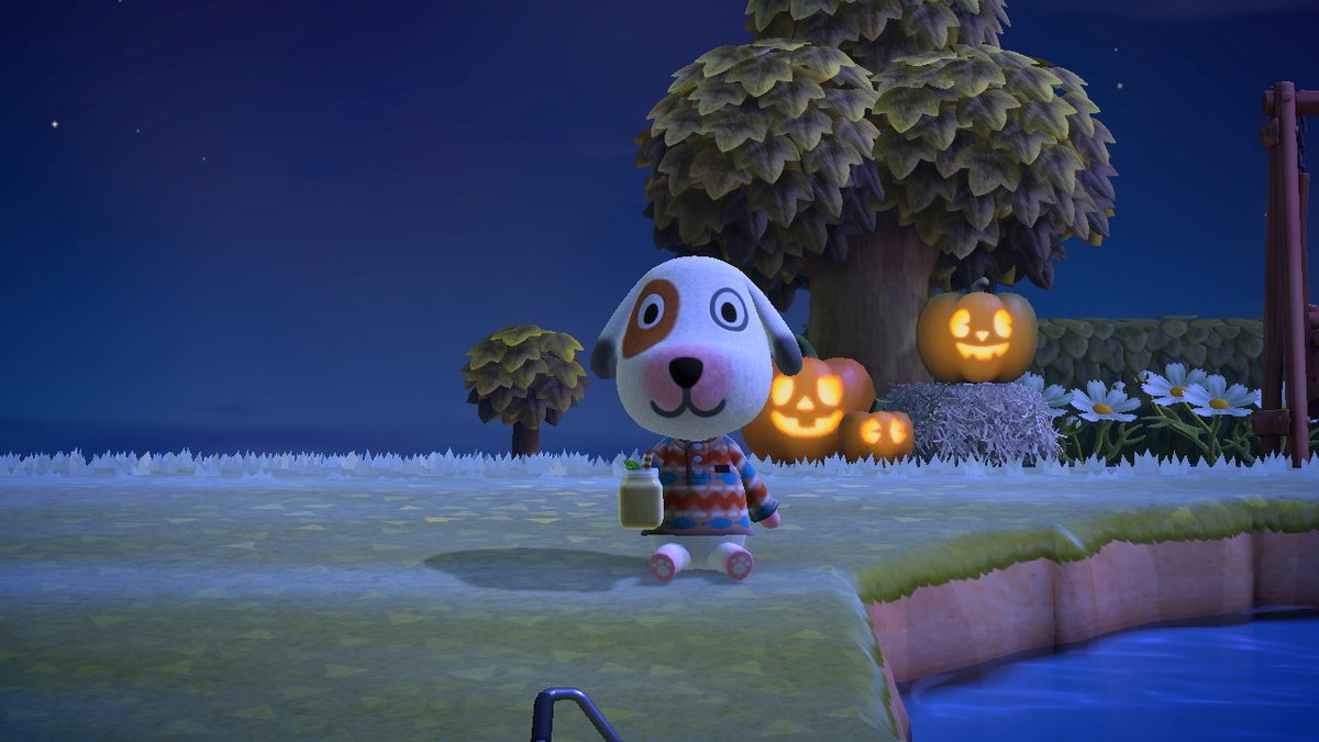 cocam87's tweet photo. getting ready for Halloween #AnimalCrossing #ACNH #NintendoSwitch https://t.co/7o2sqLYx5B
