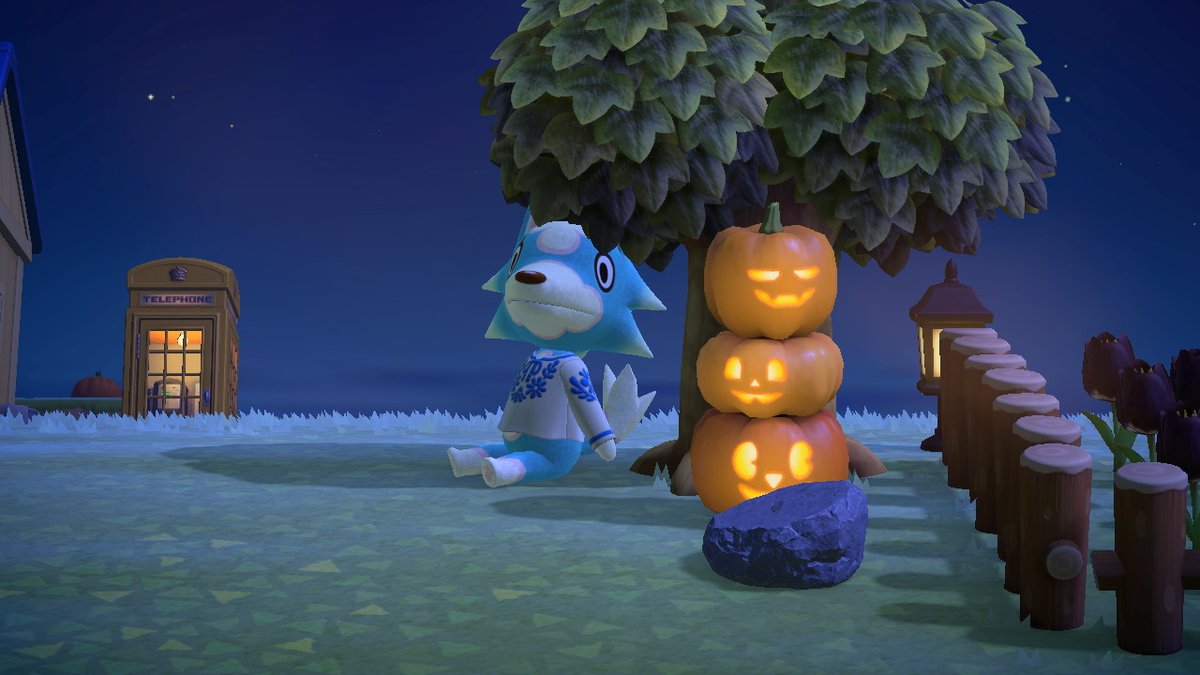 cocam87's tweet photo. getting ready for Halloween #AnimalCrossing #ACNH #NintendoSwitch https://t.co/7o2sqLYx5B