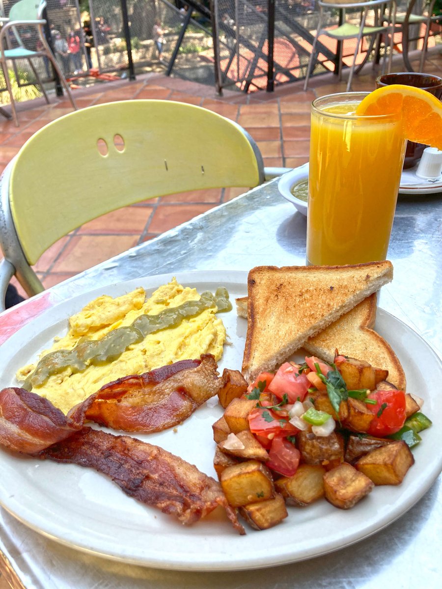 For breakfast, beginning at 9:30am until 1pm, try our Hearty Breakfast with orange juice, green salsa optional. We have something for everyone! 

#RioRioCantina #BreakfastrOnTheRiverwalk #DineIn #OpenDaily #SanAntonioRiverwalk #SARiverwalk #SanAntonio