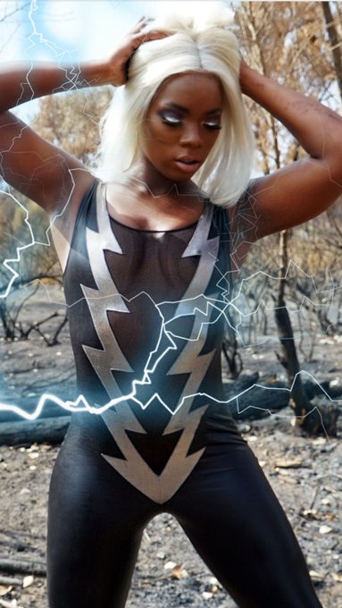 1 pic. I can never get enough of dressing up like her ⛈??⚡️??

Onesie by @LenaQuist 

Contacts by @ttdeye_colors