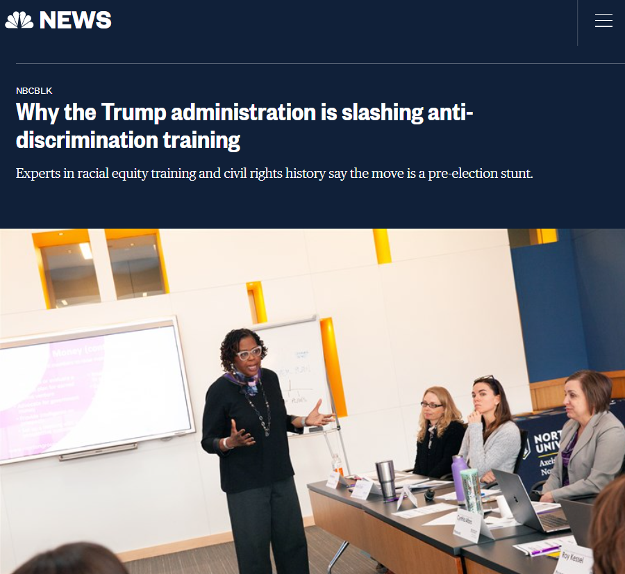 The Office of Management and Budget is in on it too, implementing Trump's attacks on diversity training and major city budgets.OMB Director Russ Vought, who refused to testify before Congress, is adept at using taxpayer funds to further Trump's political feuds. 19/