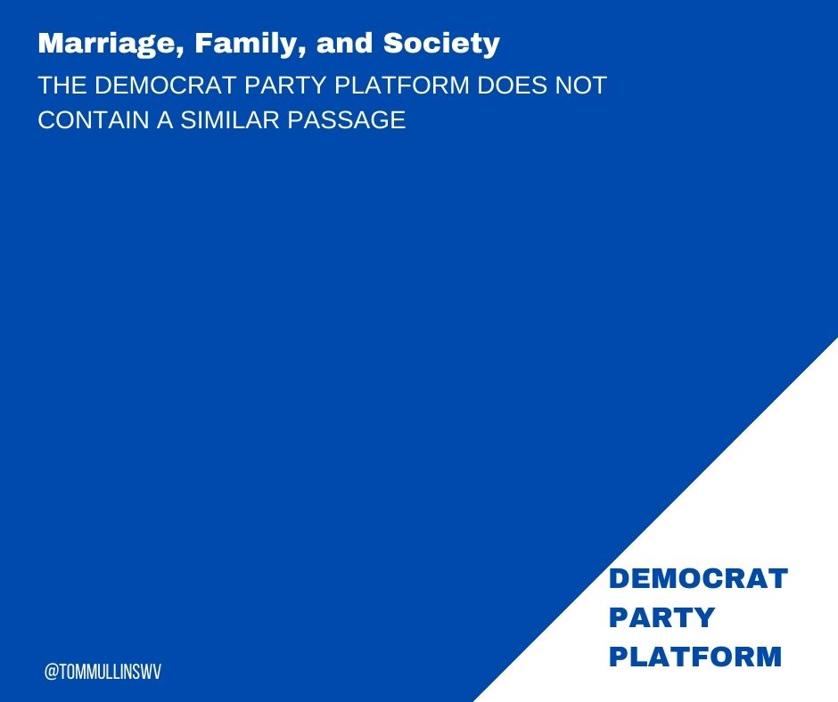 tommullinswv's tweet photo. Day 5: Each day from now till the election, I will be posting a direct quote from the Republican and Democrat party platform. No commentary, just a quote. (DNC Platform does not contain similar statement) #RNC #DNC #RepublicanPlatform #DemocratPlatform #Biden2020 #Trump2020 https://t.co/Xw0Xb5a2XC