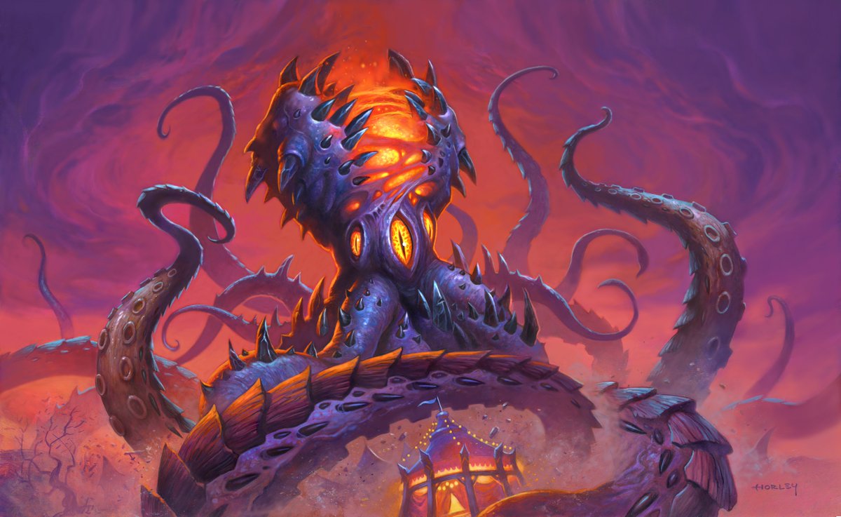 Hs Top Decks On Twitter N Zoth God Of The Deep Full Artwork Discuss The Card Here Https T Co 7krxaoflrt Hearthstone Darkmoonfaire