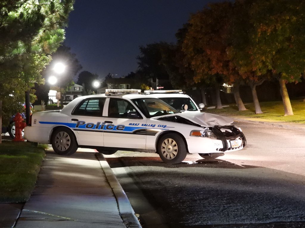 SLCScanner's tweet image. 1 of 5 #WVCPD 0306am 6710 W 4145 S Dispatched on #SuspiciousVehicle in parking lot of LDS church on a truck idling for couple hours. Officers pulled in front of the truck. The male driver woke up when they opened his door. He put the truck into reverse knocking the officer down.
