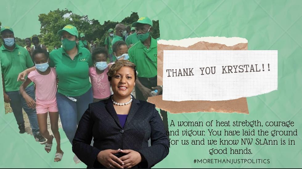 GenTech_G2K's tweet photo. To our founding Vice chair we thank you for your patience, time and passion. It was a meeting to remember. We know for sure that North West Saint Ann is in great sober hands @KrystalLeeCares 💚 https://t.co/54nBjDfER9