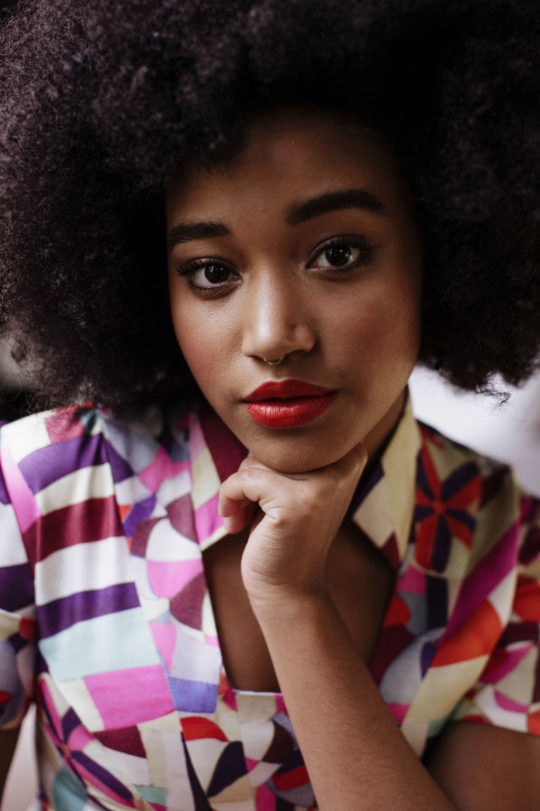 Happy birthday to the incredibly talented and creative artist Amandla Stenberg! 
