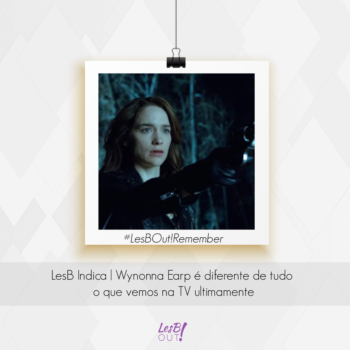 lesbout_br's tweet photo. O #LesBOutRemember de hoje é esta indicação maravilhosa de #WynonnaEarp. Corre no link abaixo para conferir🏳️🌈
https://t.co/uOG4B4blve
#LGBTQIA #TBT https://t.co/ssHOpBCSPi