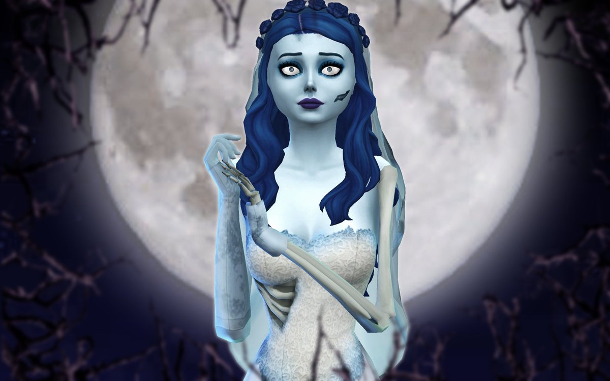 KikiSimLive1's tweet photo. Halloween is coming! :D #Sims4 #Halloween2020 #CorpseBride #zombie https://t.co/vMf11I9Lvt